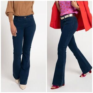 Betabrand mid rise boot cut jeans size medium